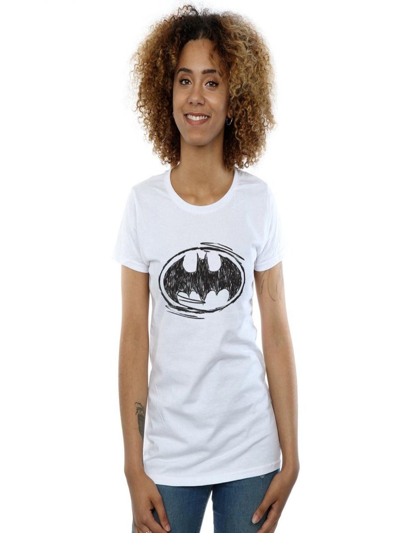DC Comics - T-shirt Blanc - Kiabi