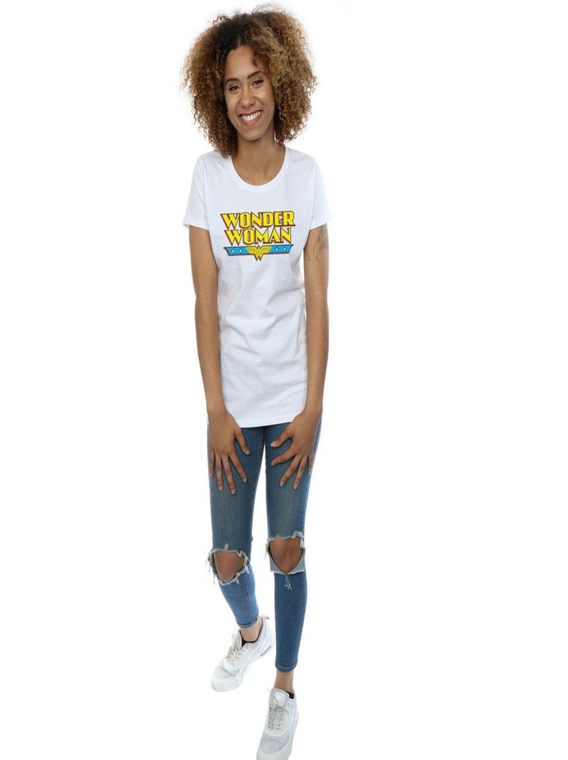 DC Comics - T-shirt Blanc - Kiabi