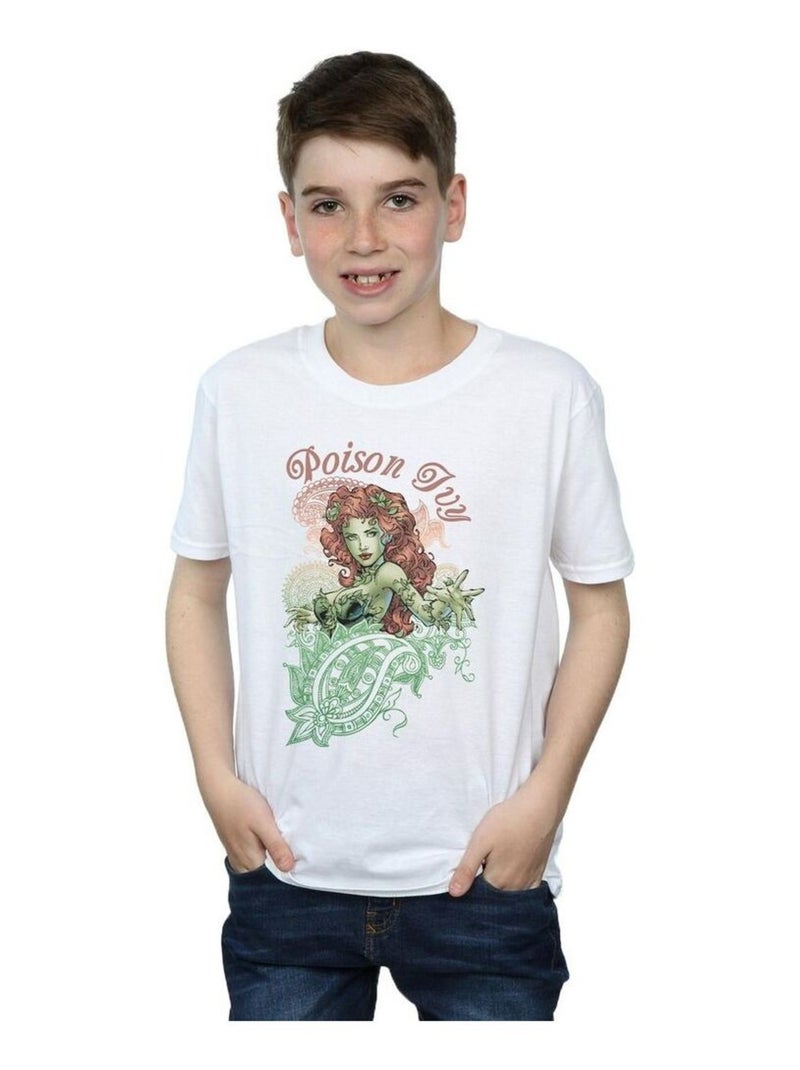 DC Comics - T-shirt Blanc - Kiabi