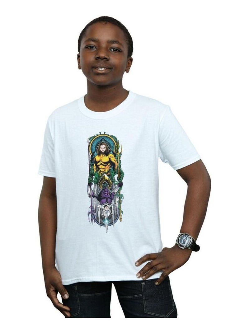 DC Comics - T-shirt Blanc - Kiabi