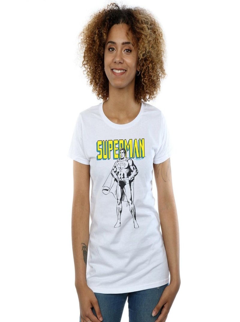 DC Comics - T-shirt Blanc - Kiabi