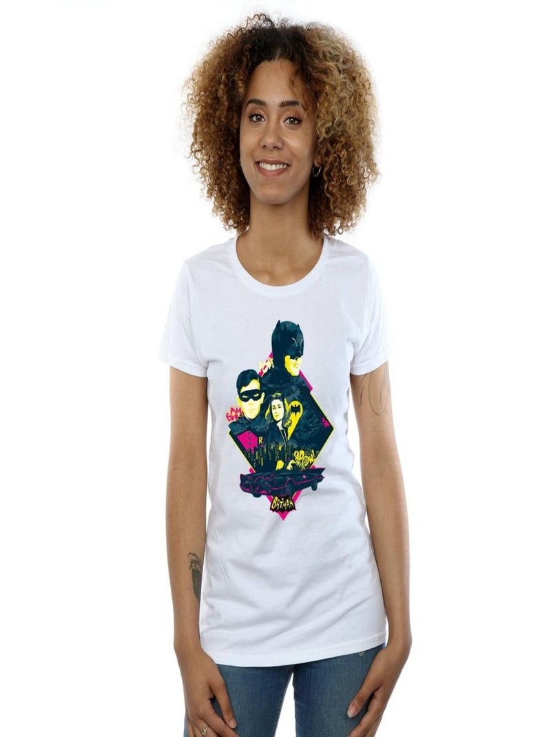 DC Comics - T-shirt Blanc - Kiabi