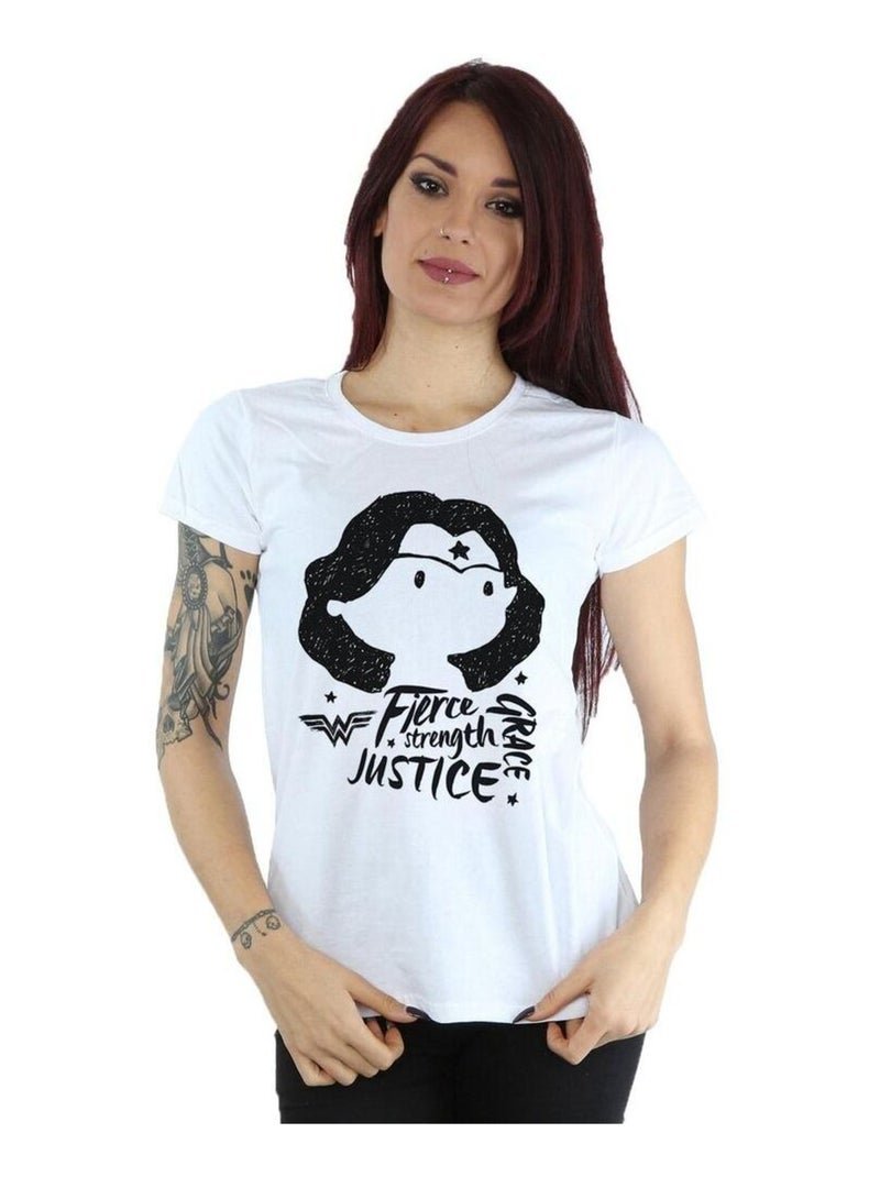 DC Comics - T-shirt Blanc - Kiabi