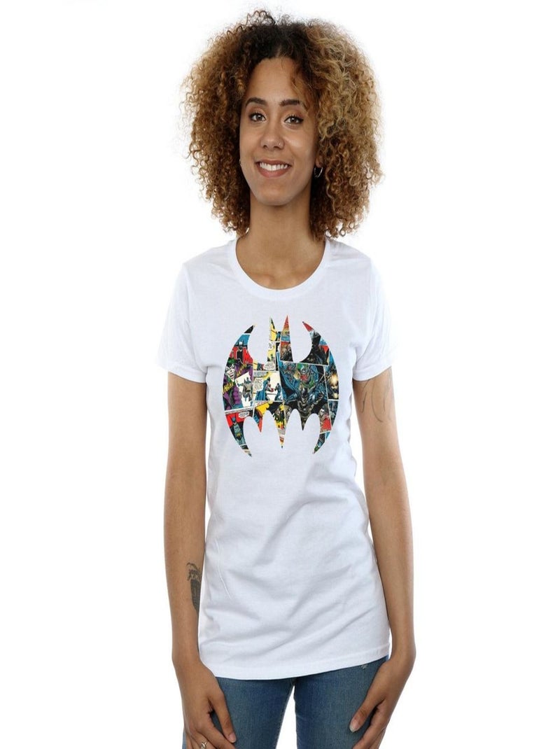 DC Comics - T-shirt Blanc - Kiabi