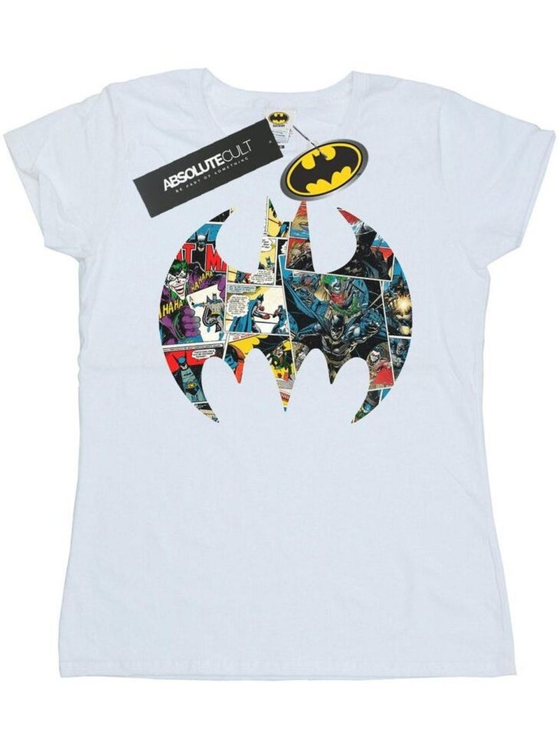 DC Comics - T-shirt Blanc - Kiabi
