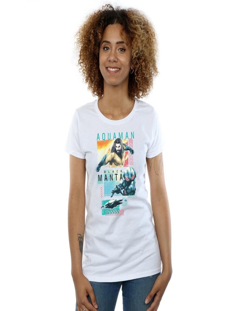 DC Comics - T-shirt Blanc - Kiabi