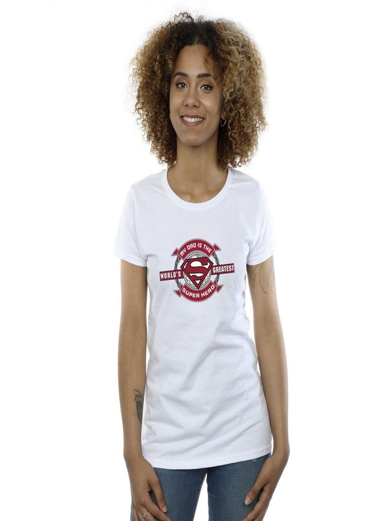 DC Comics - T-shirt Blanc - Kiabi