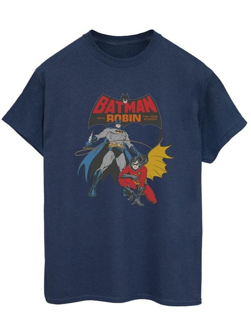 DC Comics - T-shirt Bleu marine - Kiabi