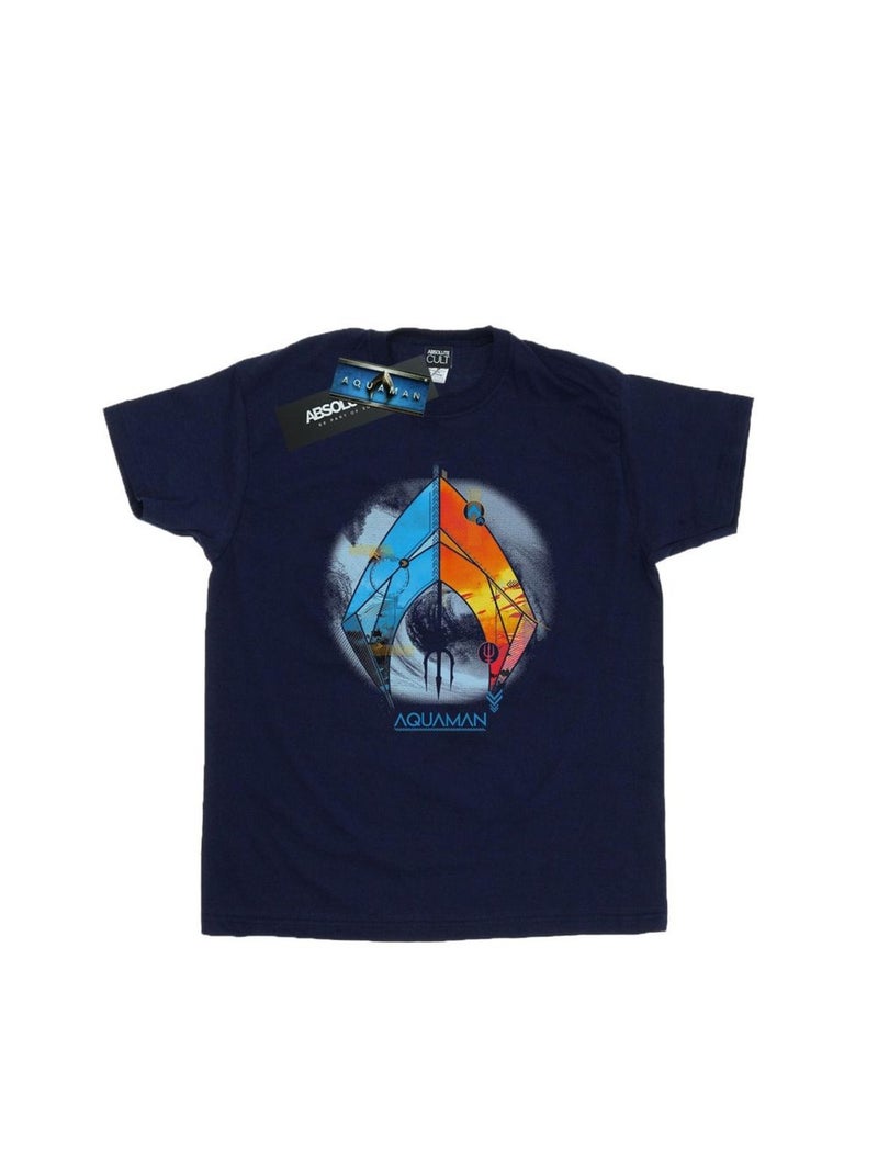 DC Comics - T-shirt Bleu marine - Kiabi