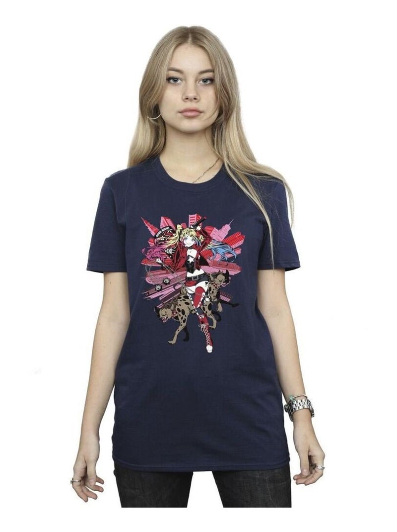 DC Comics - T-shirt Bleu marine - Kiabi