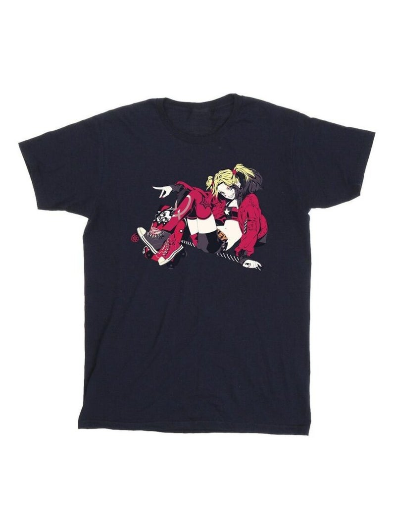 DC Comics - T-shirt Bleu marine - Kiabi