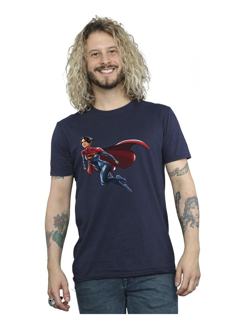 DC Comics - T-shirt Bleu marine - Kiabi