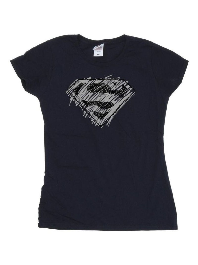 DC Comics - T-shirt Bleu marine - Kiabi