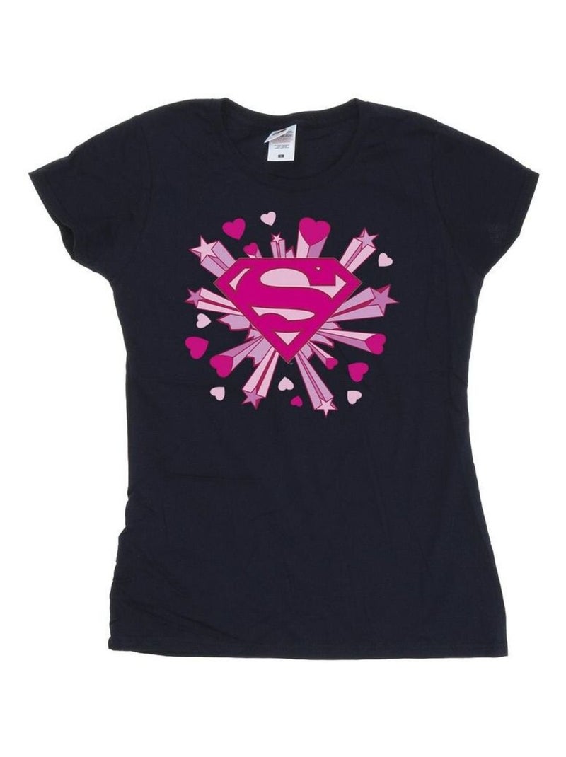 DC Comics - T-shirt Bleu marine - Kiabi