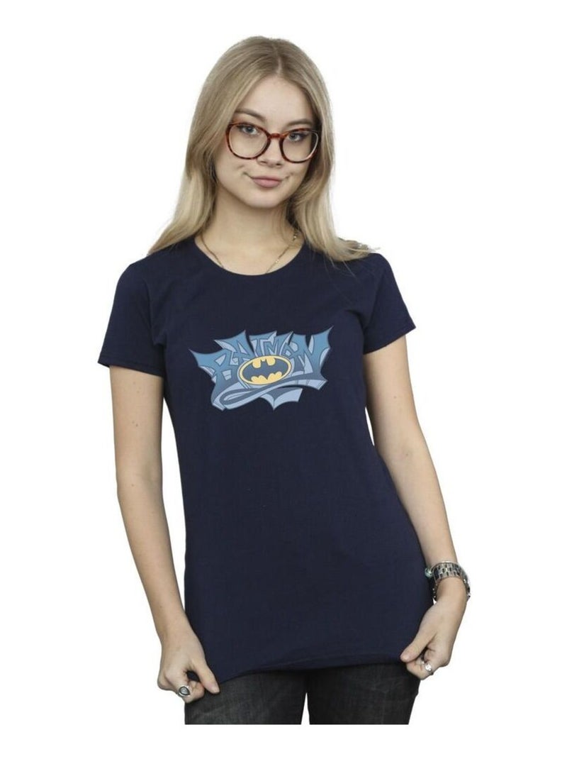 DC Comics - T-shirt Bleu marine - Kiabi