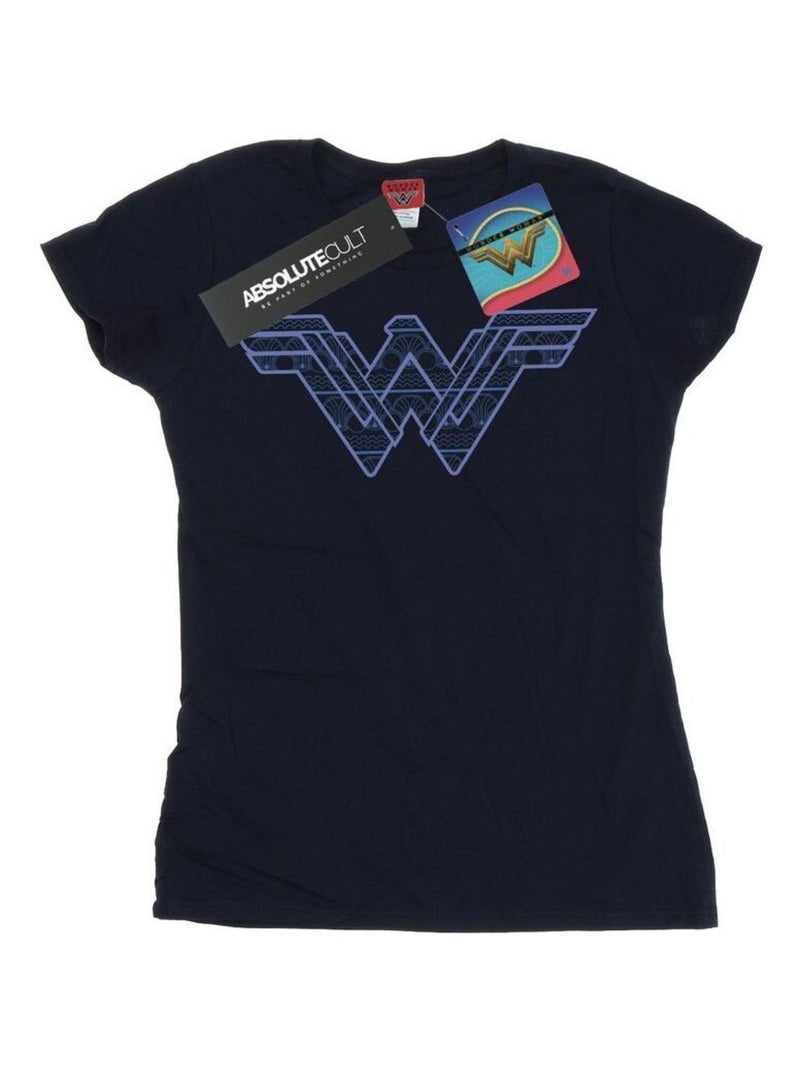DC Comics - T-shirt Bleu marine - Kiabi
