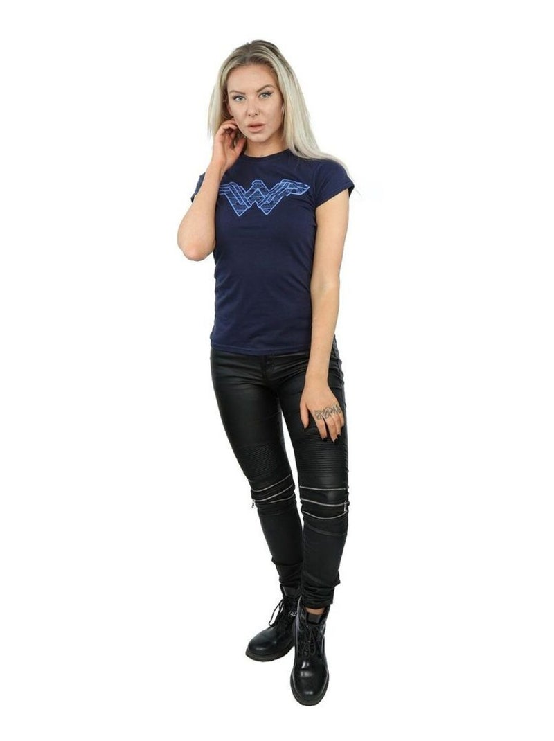 DC Comics - T-shirt Bleu marine - Kiabi
