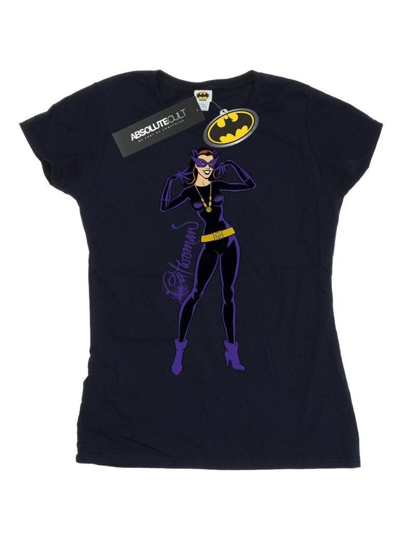 DC Comics - T-shirt Bleu marine - Kiabi