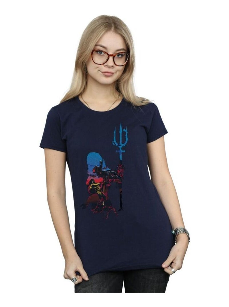 DC Comics - T-shirt Bleu marine - Kiabi