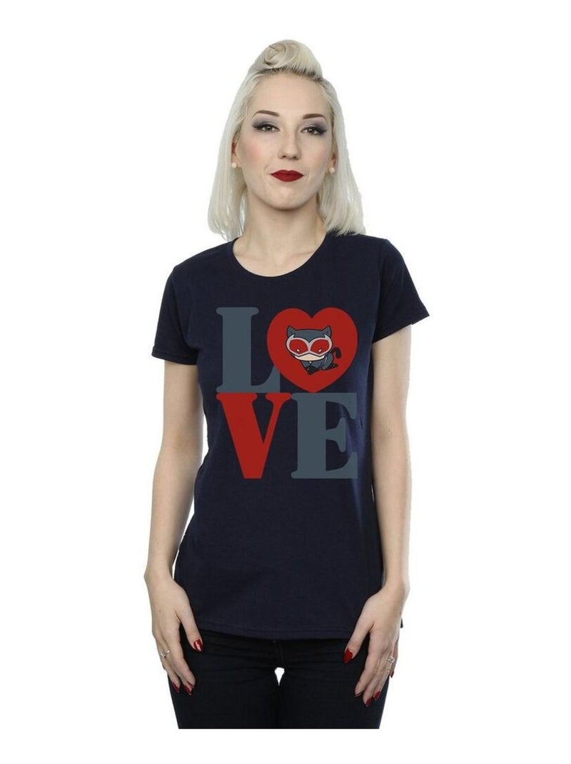 DC Comics - T-shirt Bleu marine - Kiabi