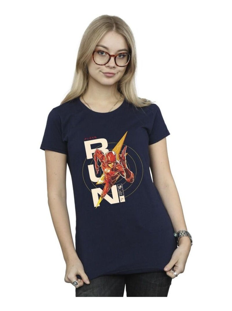 DC Comics - T-shirt Bleu marine - Kiabi
