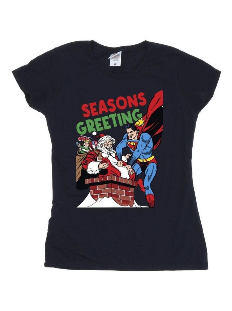 DC Comics - T-shirt Bleu marine - Kiabi