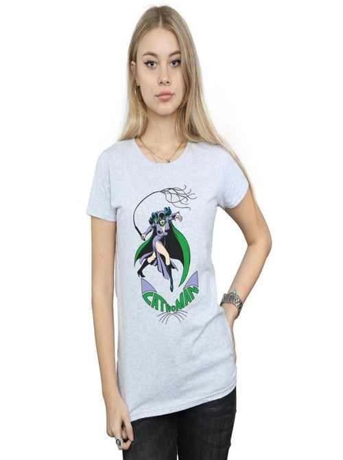 DC Comics - T-shirt CATWOMAN WHIP - Kiabi