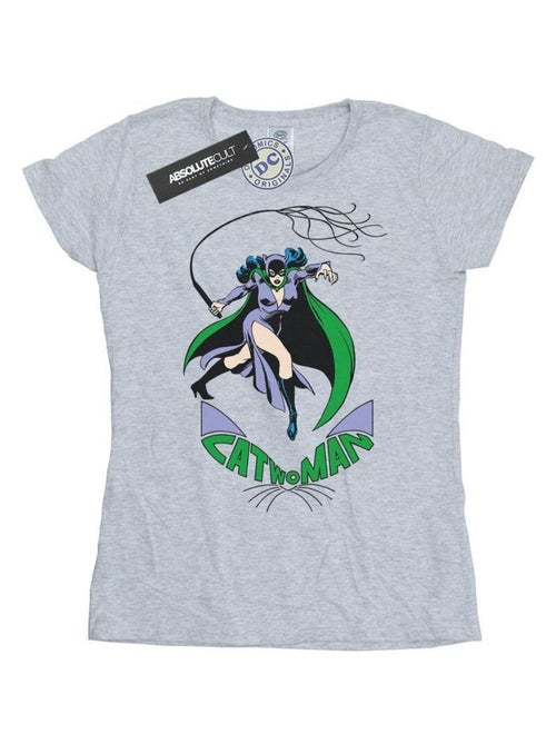 DC Comics - T-shirt CATWOMAN WHIP - Kiabi DC Comics - T-shirt CATWOMAN WHIP - Kiabi
