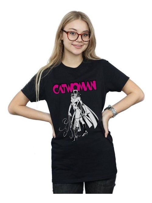 DC Comics - T-shirt CATWOMAN WHIP - Kiabi DC Comics - T-shirt CATWOMAN WHIP - Kiabi