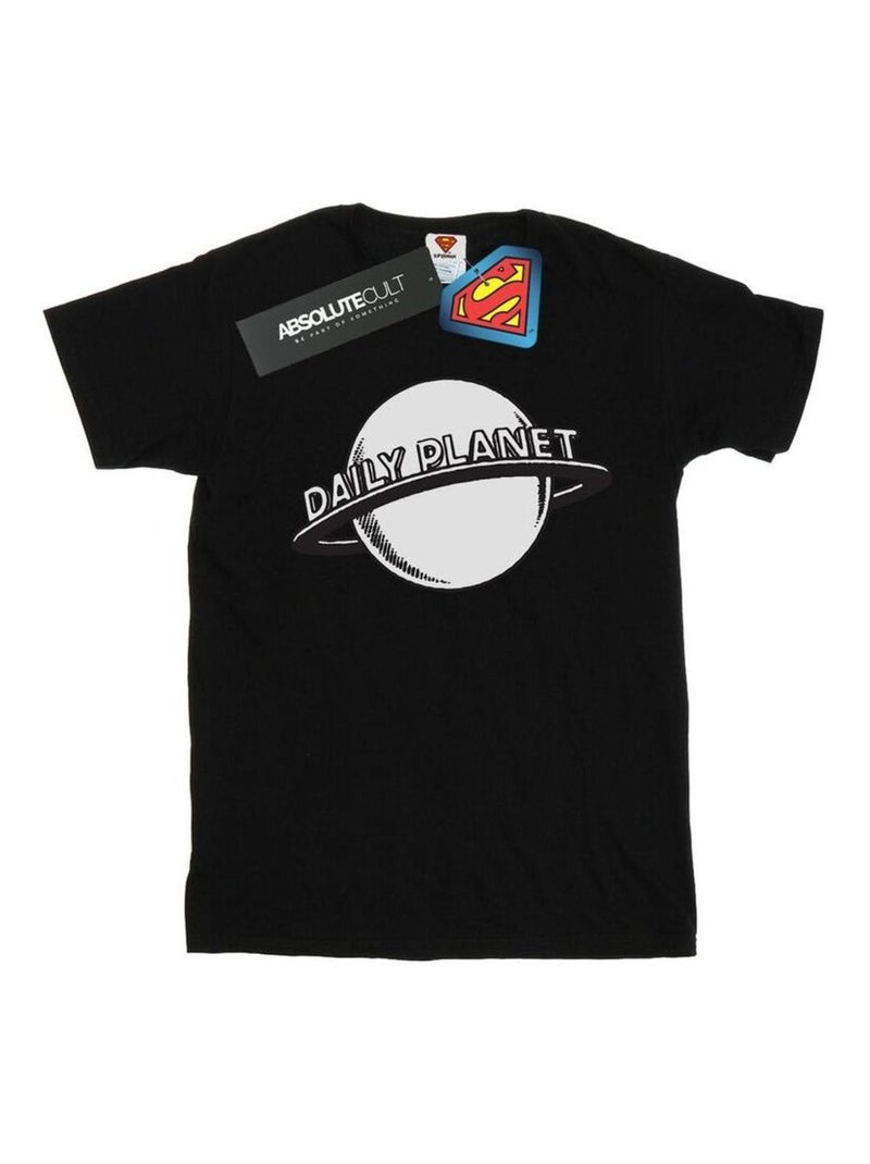 DC Comics - T-shirt DAILY PLANET Noir - Kiabi