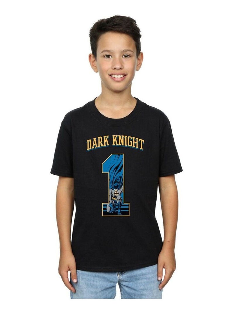 DC Comics - T-shirt DARK KNIGHT Noir - Kiabi