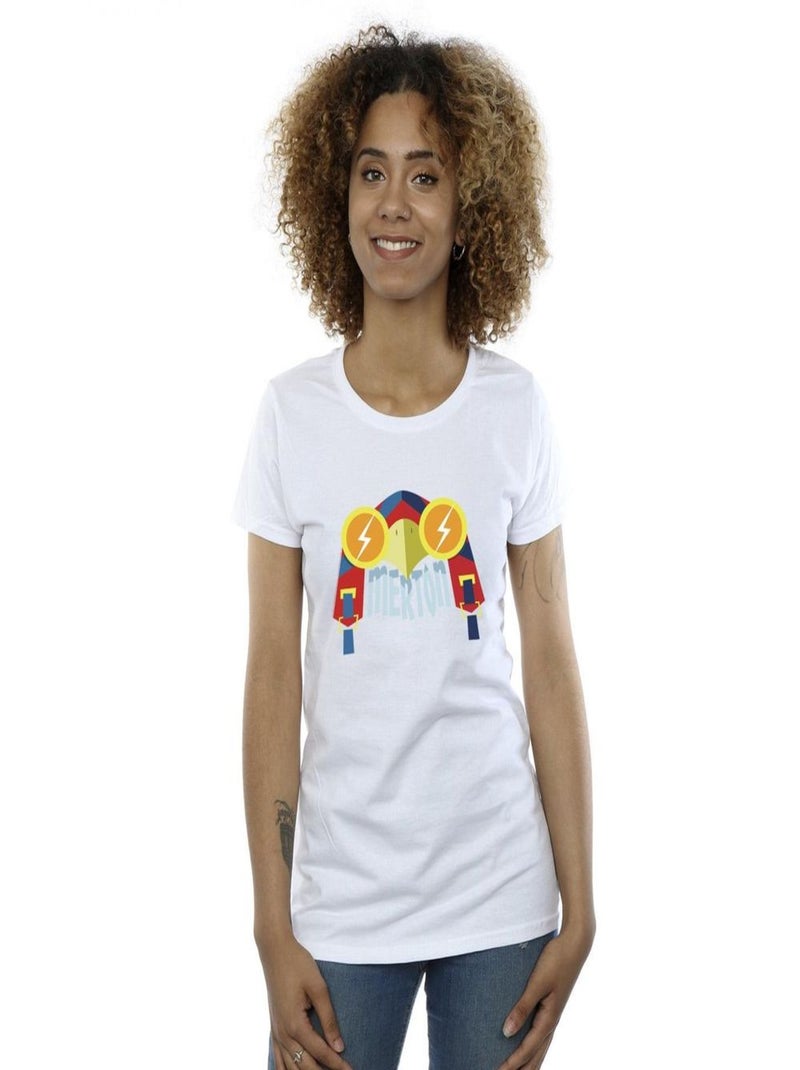 DC Comics - T-shirt DC LEAGUE OF SUPER-PETS Blanc - Kiabi