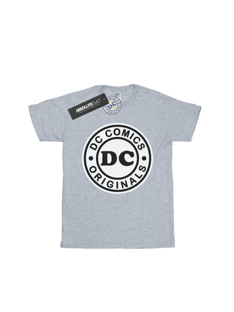 DC Comics - T-shirt DC ORIGINALS Gris chiné - Kiabi