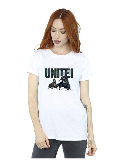 DC Comics - T-shirt DCS DC LEAGUE OF SUPER-PETS UNITE PAIR - Kiabi