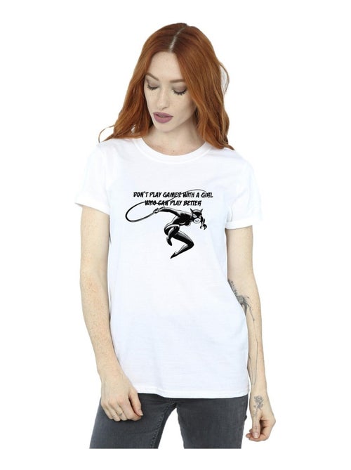 DC Comics - T-shirt DON'T PLAY GAMES - Kiabi
