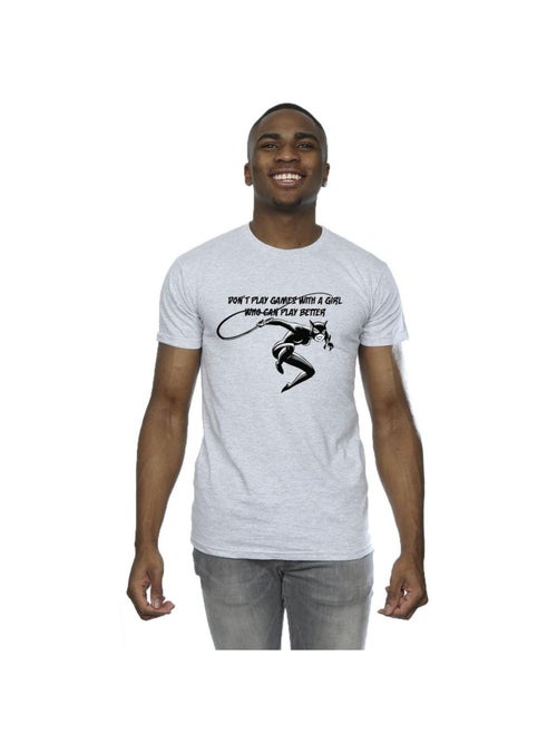 DC Comics - T-shirt DON'T PLAY GAMES - Kiabi