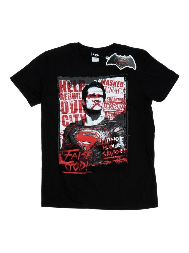 DC Comics - T-shirt FALSE GOD Noir - Kiabi