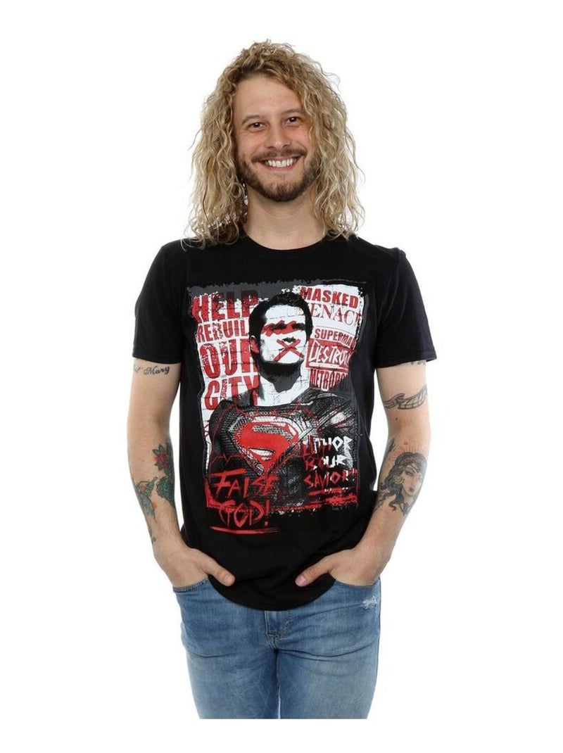 DC Comics - T-shirt FALSE GOD Noir - Kiabi