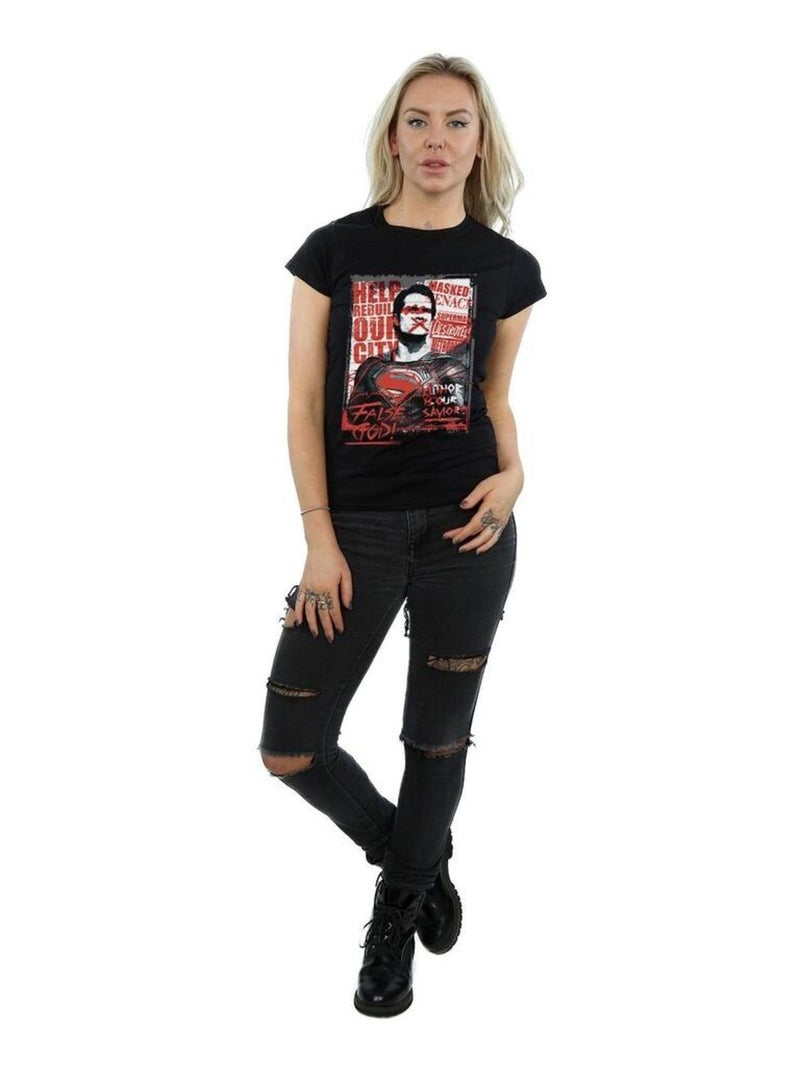 DC Comics - T-shirt FALSE GOD Noir - Kiabi