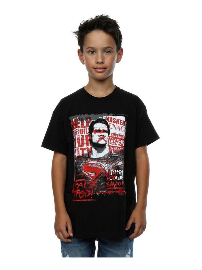 DC Comics - T-shirt FALSE GOD Noir - Kiabi
