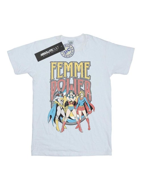 DC Comics - T-shirt FEMME POWER - Kiabi