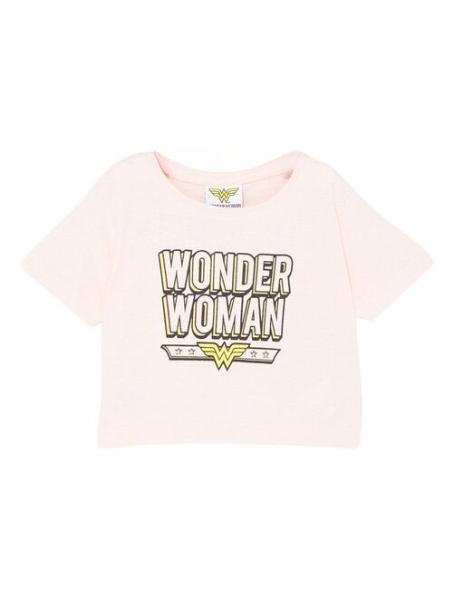 DC Comics - T-shirt fille imprimé Wonder Woman en coton - Kiabi