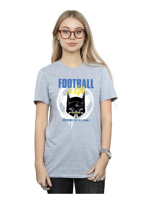 DC Comics - T-shirt FOOTBALL IS LIFE - Kiabi