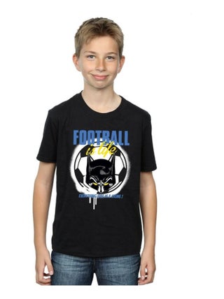 DC Comics - T-shirt FOOTBALL IS LIFE