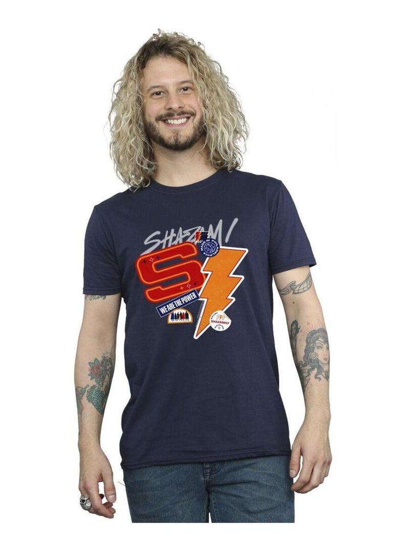 DC Comics - T-shirt FURY OF THE GODS Bleu marine - Kiabi