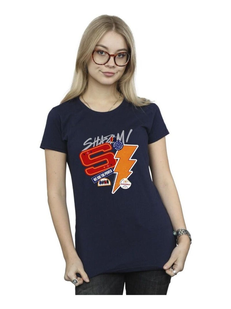 DC Comics - T-shirt FURY OF THE GODS Bleu marine - Kiabi
