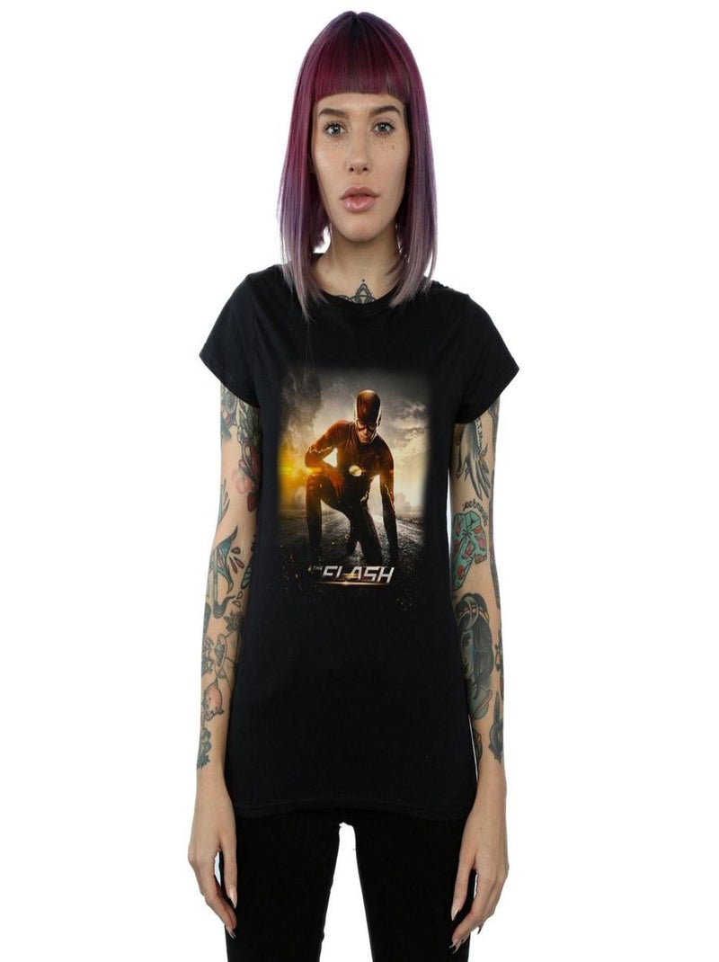 DC Comics - T-shirt FUTURE ROAD Noir - Kiabi