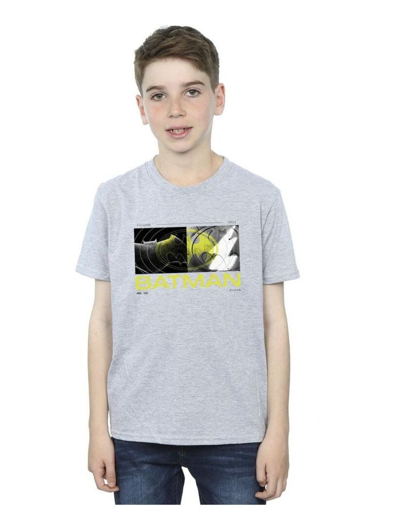 DC Comics - T-shirt FUTURE TO PAST Gris chiné - Kiabi