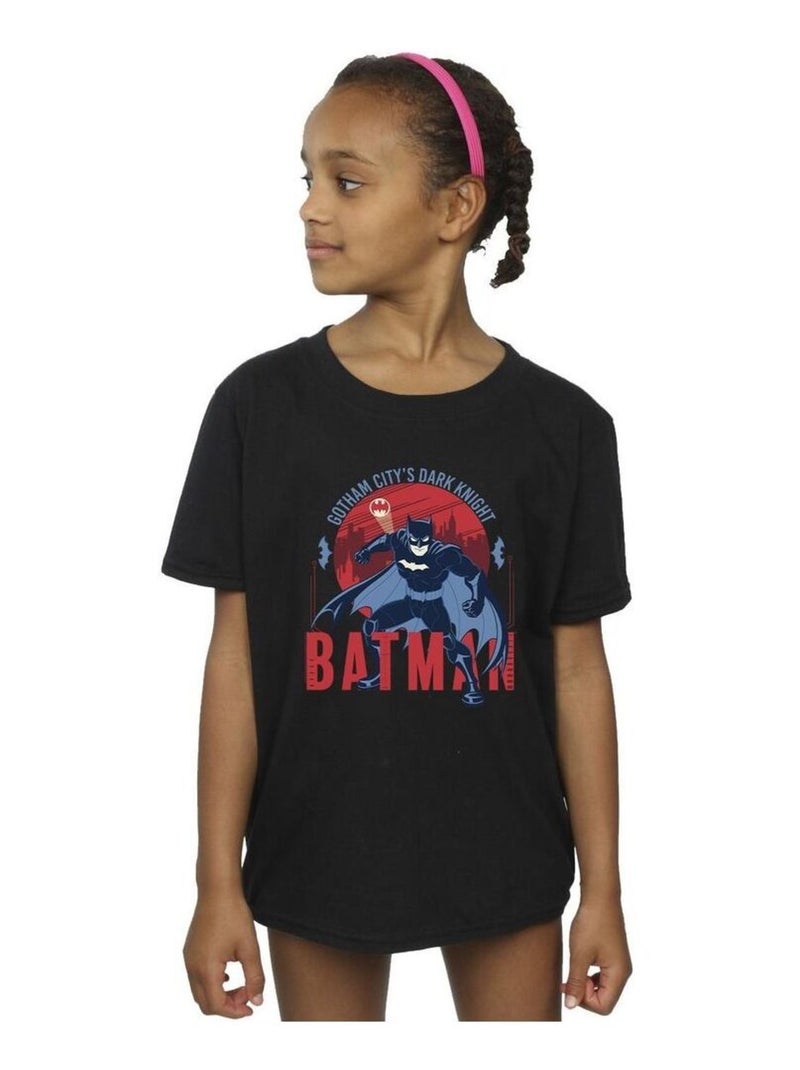 DC Comics - T-shirt GOTHAM CITY Noir - Kiabi