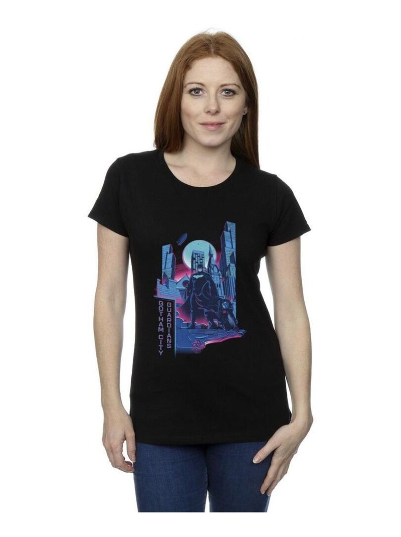 DC Comics - T-shirt GOTHAM GUARDIANS Noir - Kiabi